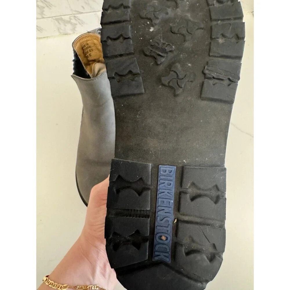 Birkenstock Stalon Nubuck Leather Chelsea boots